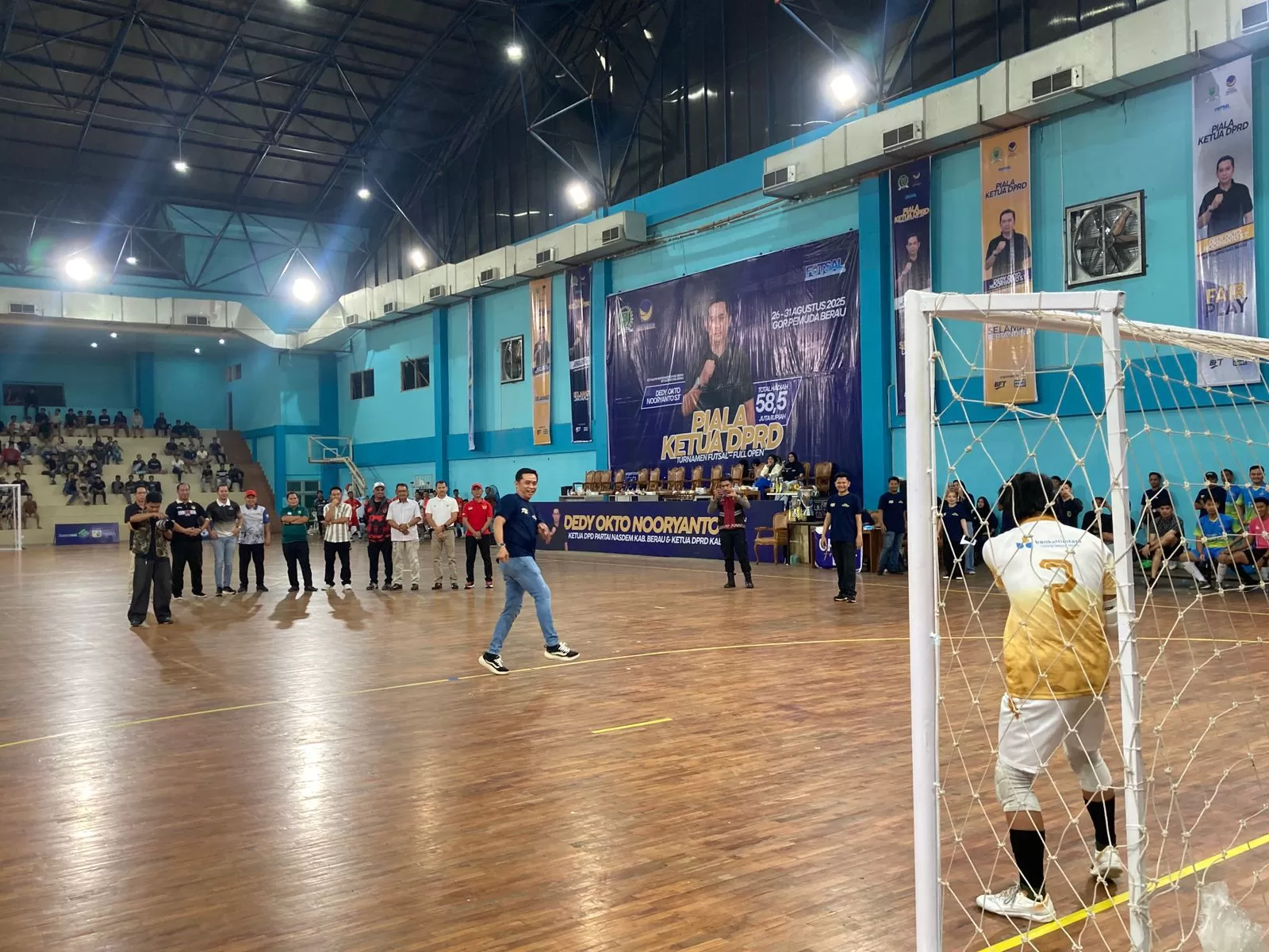 Semarak Kemerdekaan, Ketua DPRD Gelar Turnamen Futsal
