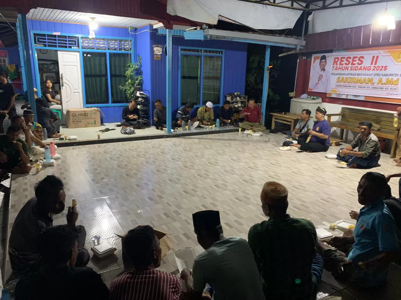 Sakirman akan Bantu Perjuangkan Aspirasi Warga pada Sejumlah Kampung di Tabalar