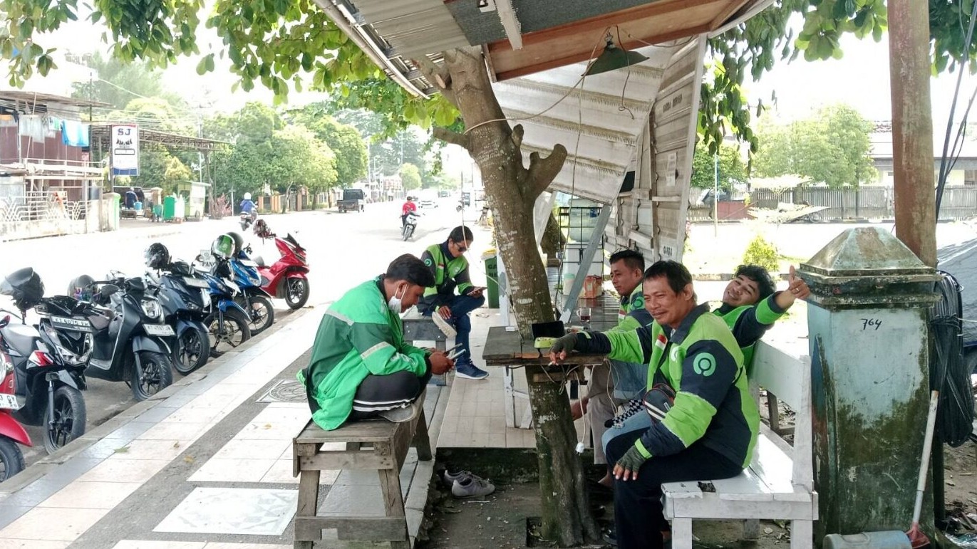 Hore! Driver Ojol di Berau Terima BHR Hingga Rp1,6 Juta