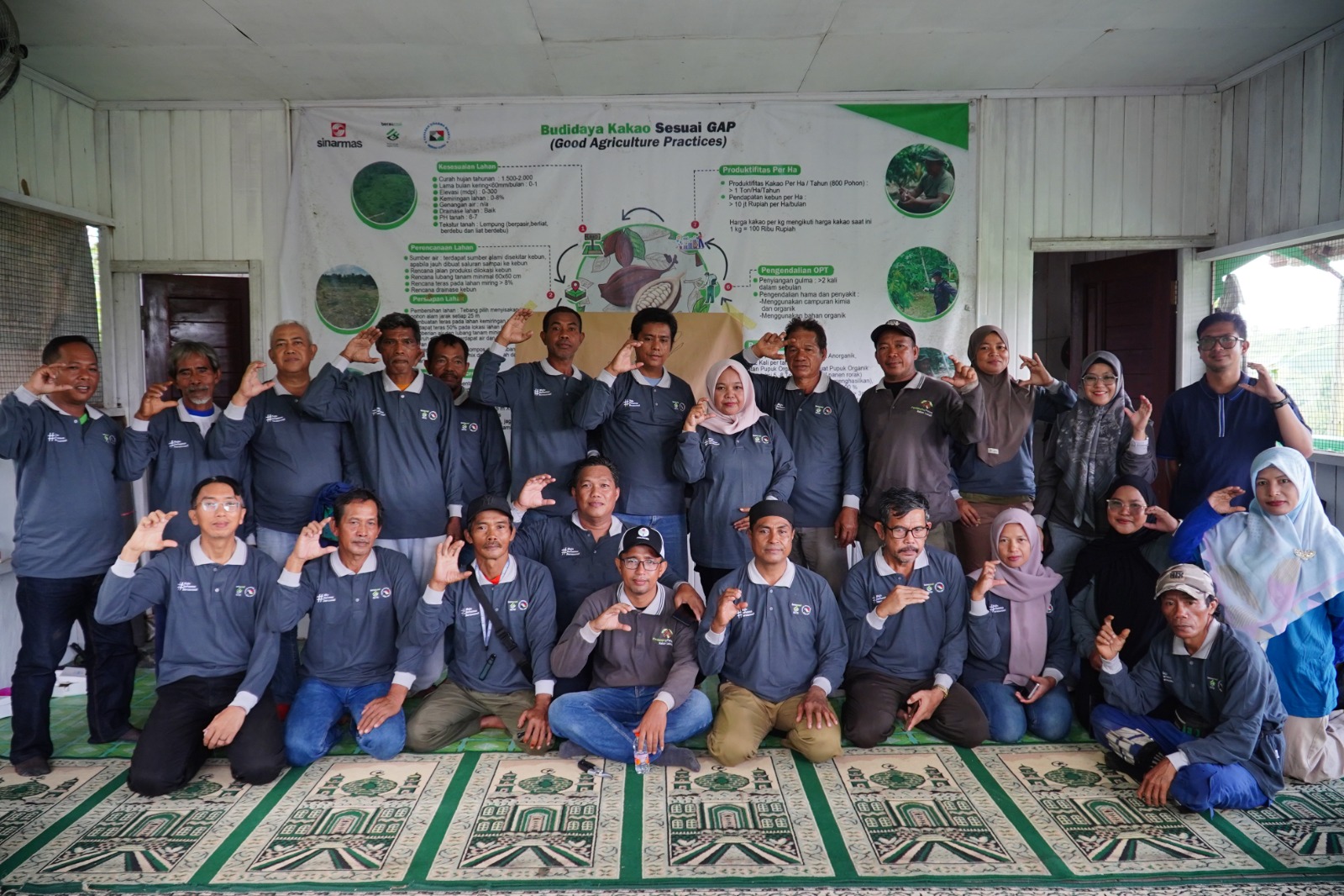 PT Berau Coal Dorong Ekonomi Berkelanjutan Lewat Sekolah Lapang Budidaya Kakao