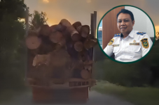Angkutan Kayu Log di Tabalar Kerap “Makan” Badan Jalan, Dishub Berau akan Monitor ke Lapangan
