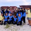 Peringati Hari Laut Sedunia, Pelajar di Pulau Derawan Turun Tangan Data dan Bersihkan Sampah Pesisir