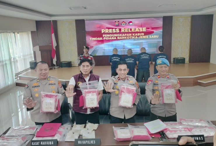 Sat Resnarkoba Polres Berau Bongkar Peredaran Narkoba Internasional 8 Kilogram Sabu, Dikendalikan Napi di Lapas Tarakan