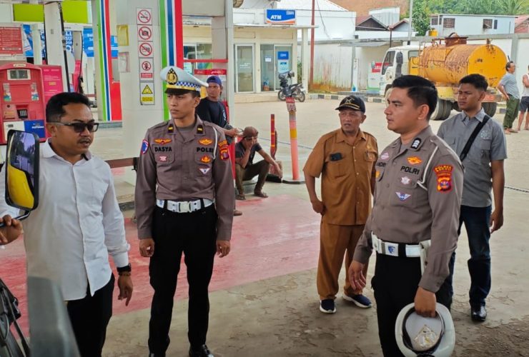 Tim Gabungan Polres Berau Sidak SPBU, Temukan Modus Pengisian BBM Bersubsidi Gunakan Barcode Ganda