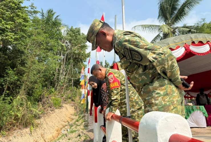 Dari Jembatan Kayu ke Armco, Akses Warga Labanan Makmur Kini Lebih Mudah