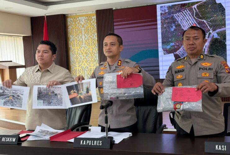 Polres Berau Ungkap Kasus Pembakaran Lahan di Tanjung Batu, Otak Pelaku Masih Diburu